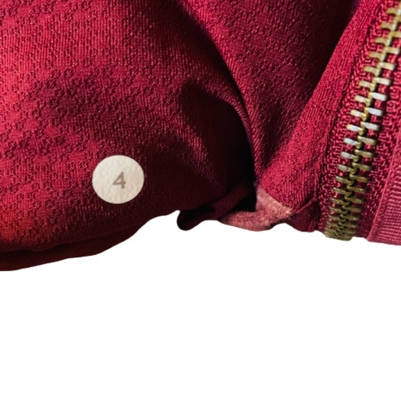 Lululemon Om & Roam Pullover Hoodie Rust Berry Red - Picture 6 of 15